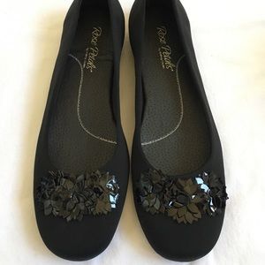 Rose Petals by Walking Cradles black flats